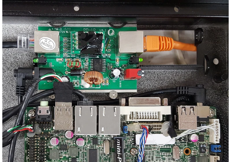 A UEFI app that sends LLDP-MED pkt at boot to negotiate PoE+ power before the OS