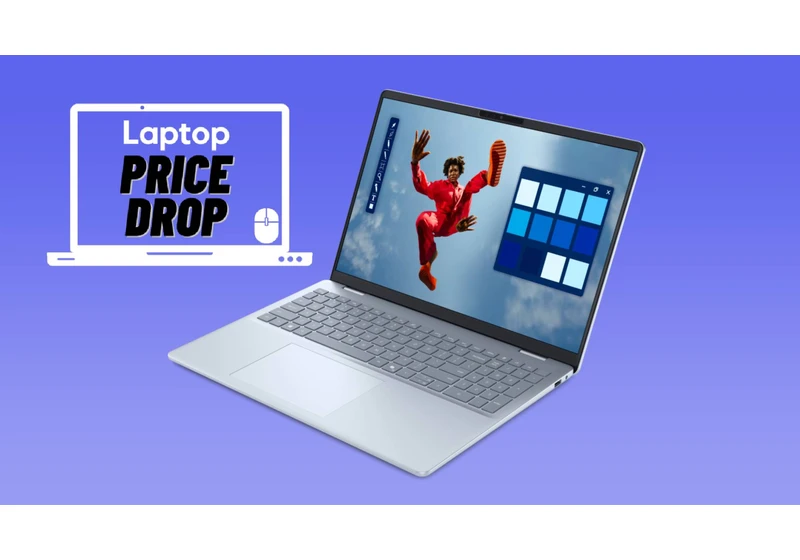 The new Dell 16 Plus laptop with Intel Core Ultra 7 CPU just dropped $450