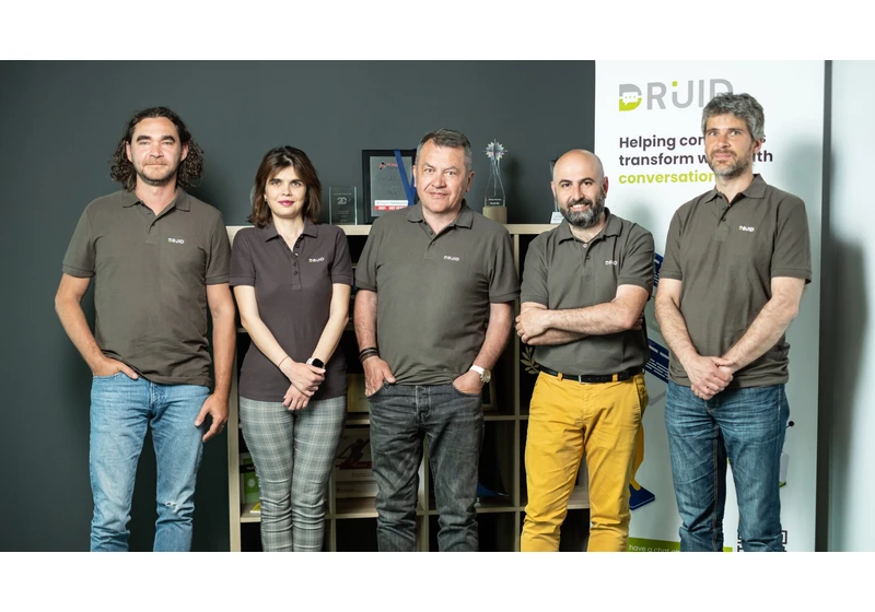 Bucharest-based DRUID snaps up €14.2 million for its innovative AI-driven chatbots and is set to soar
