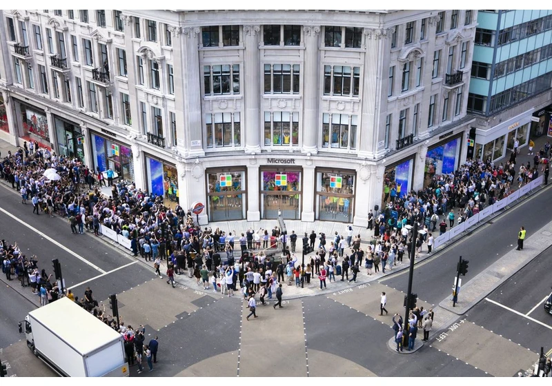 Microsoft is closing its flagship London retail store