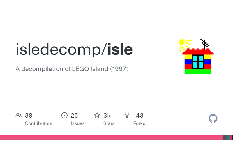 Show HN: Complete decompilation of Lego Island