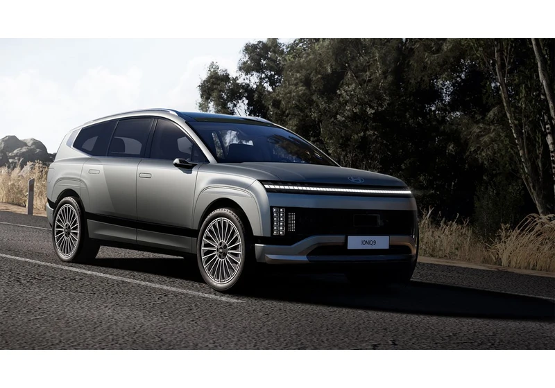 Hyundai unveils the gargantuan Ioniq 9 – a seven-seater SUV that can cruise for 385 miles on a charge and sterilize your smartphone