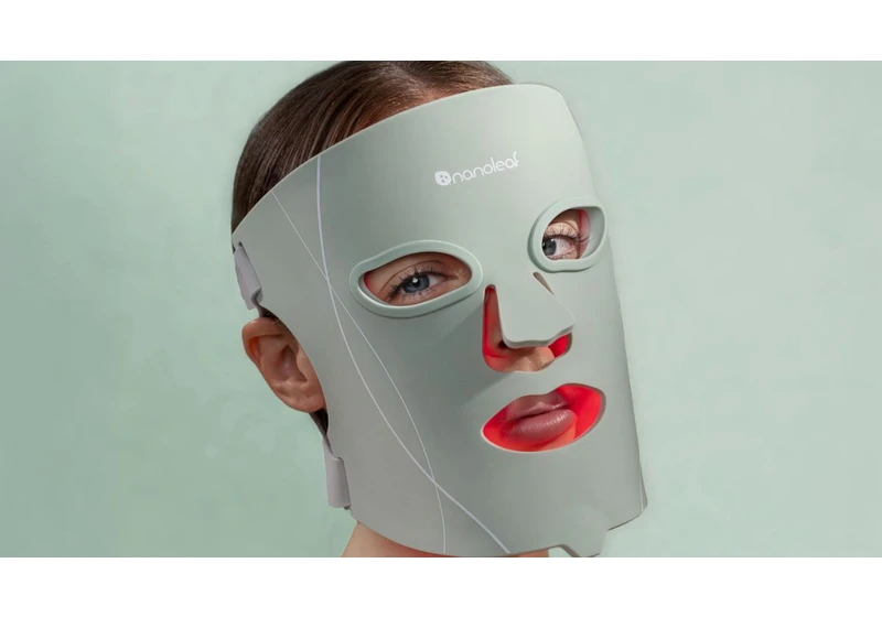 Smart-lighting brand Nanoleaf unveils LED Light Therapy Face Mask, and it's surprisingly cheap