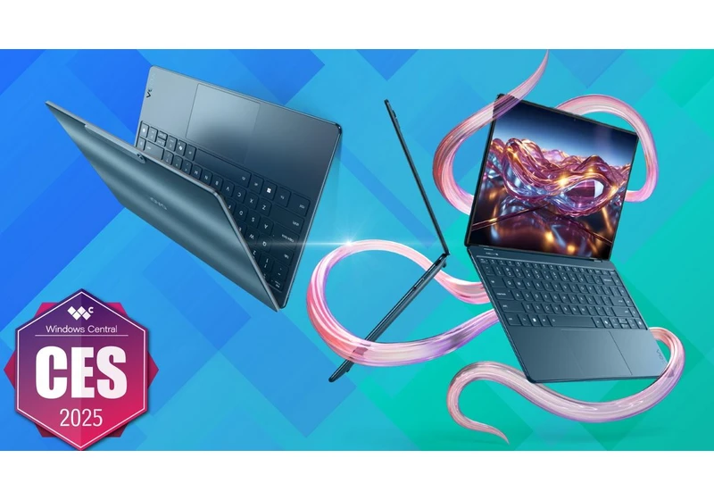 Lenovo just announced the shiniest laptop I've seen in a hot minute, and it's also the first with an under-display camera