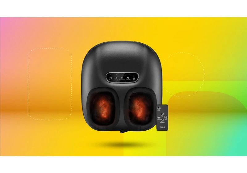 I Found a Shiatsu Foot Massager for Under $60 Perfect for the Holidays