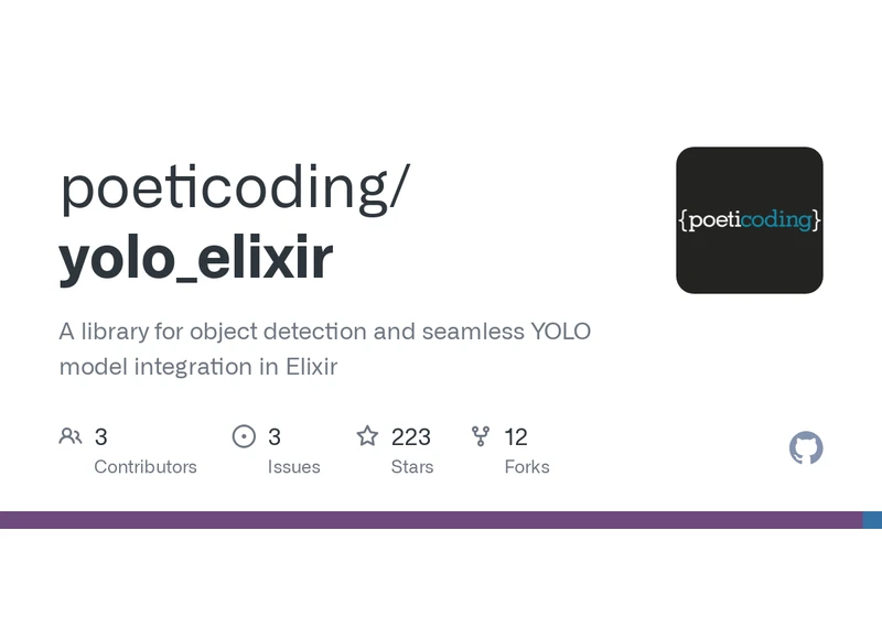Show HN: Real-Time YOLO Object Detection in Elixir: Fast, Simple, Extensible
