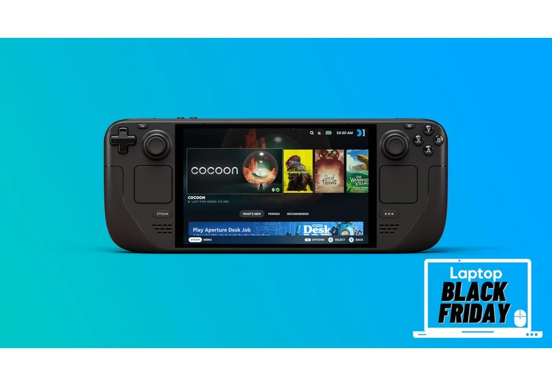  Valve's Steam Deck is on sale for Black Friday, and so are our other favorite handheld gaming PCs 
