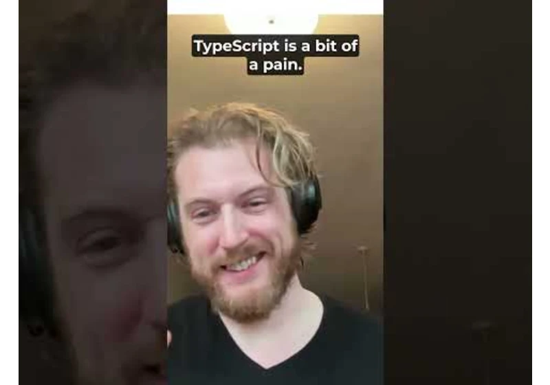Rich on why the Svelte 4.0 codebase is moving to JSDoc... 🤔