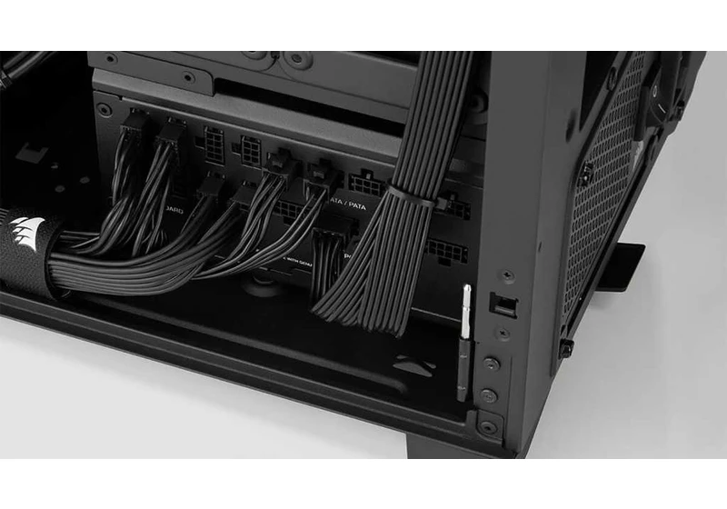 Corsair’s funky new power supply moves the connectors to the side