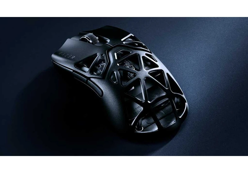Razer’s ultralight wireless mouse costs $280, speed holes included