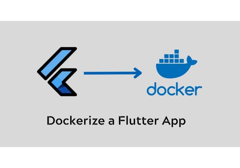 Convert a flutter web app to a docker container