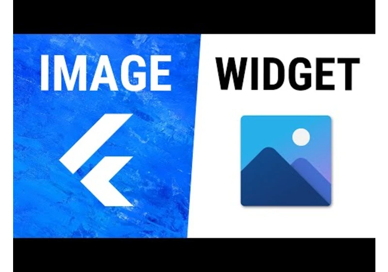 Flutter Image Widget