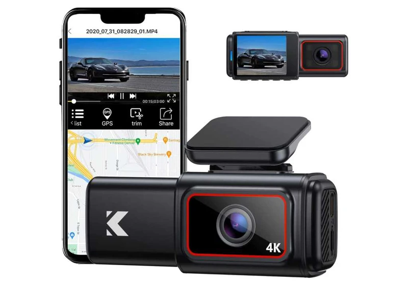 Kingslim D6 dash cam review: Nice features at a good price