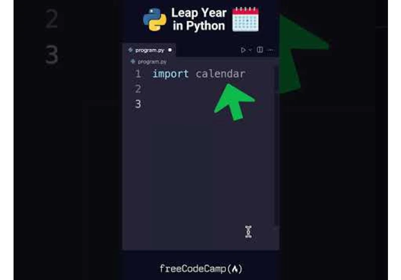 Python Power-Up: Leap Year