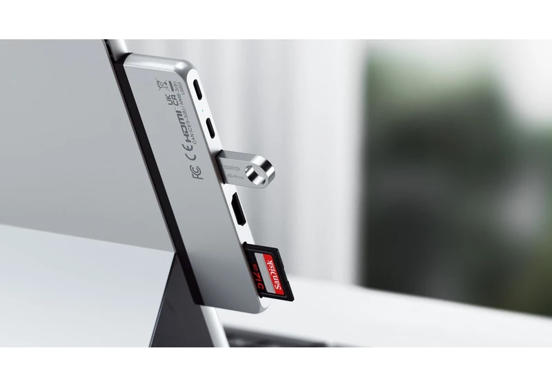  This new Surface Pro 9 hub turns your 2-in-1 into a workstation for $60 