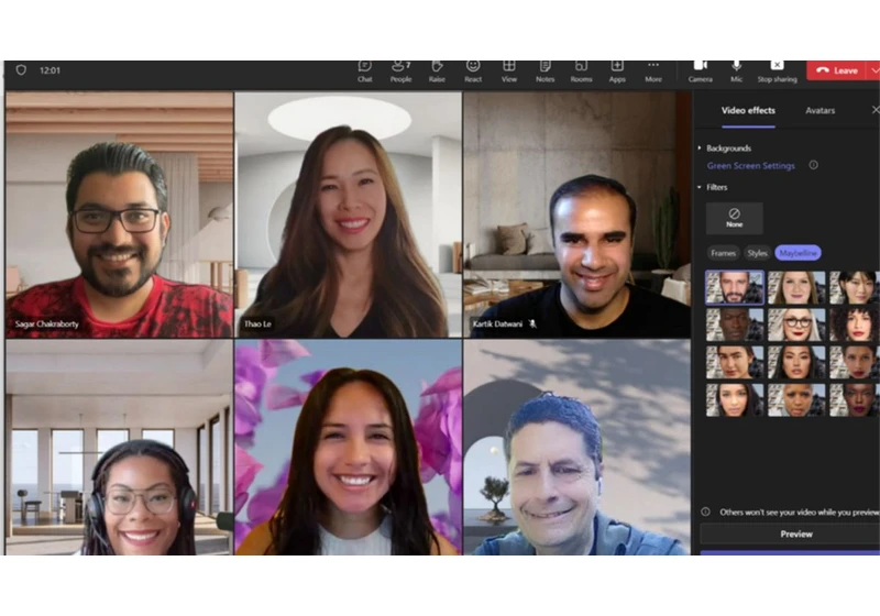 This Microsoft Teams feature saves you from having to put on makeup