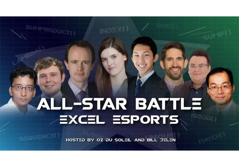 The Microsoft Excel World Championship returns! This time on ESPN 'The Ocho.'