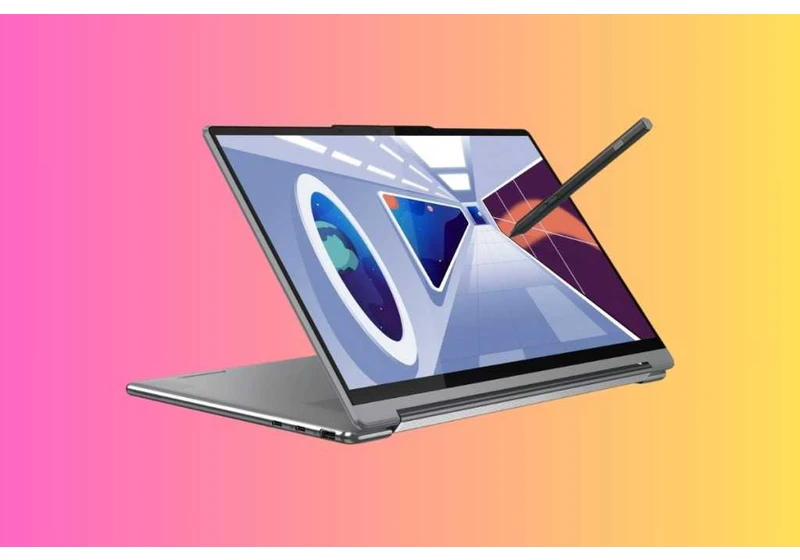 Save $450 on this stunning Lenovo 2-in-1 laptop with a 4K OLED screen