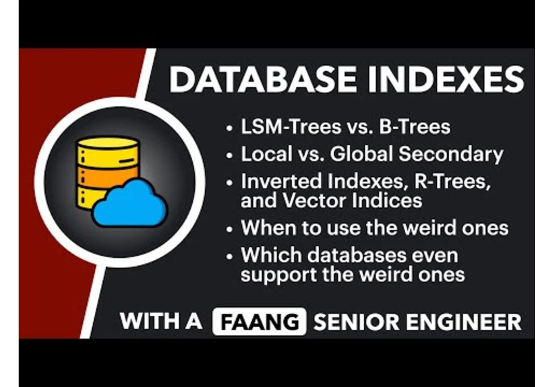 Absolutely Everything That I Know About Database Indexes