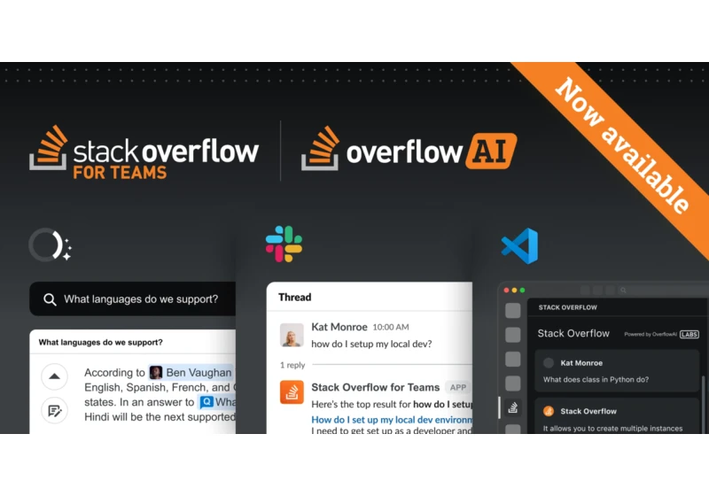 OverflowAI is now Generally Available! A new era of community-driven AI