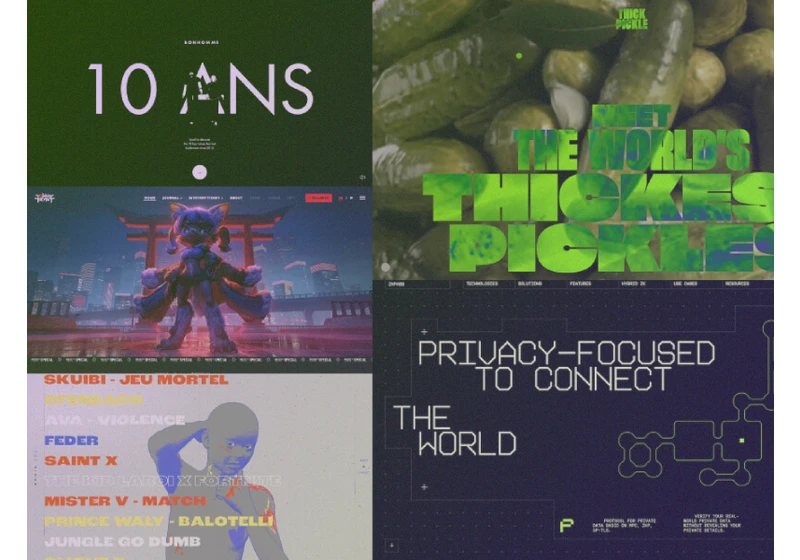 Inspirational Websites Roundup #55