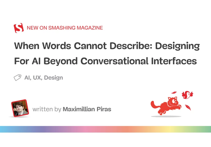 When Words Cannot Describe: Designing For AI Beyond Conversational Interfaces