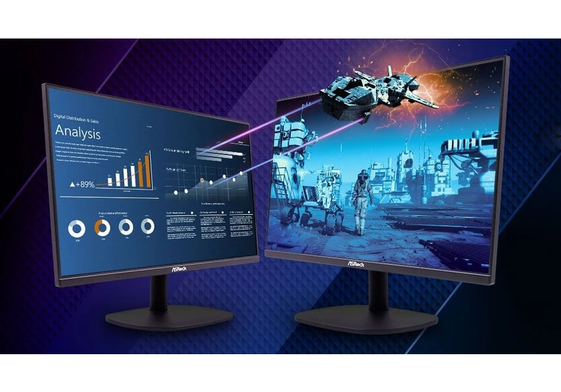 ASRock Says New Challenger Monitors Are Good for ‘Light Gaming’