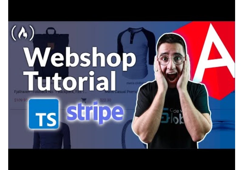 Build a Webshop – Angular, Node.js, TypeScript, Stripe
