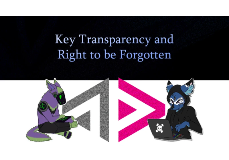 Key Transparency and the Right to Be Forgotten
