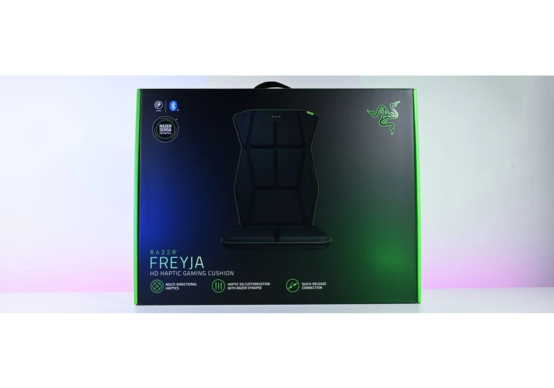 Razer's haptic chair cushion delivers a level of immersion with gaming chairs that I didn't know was even possible