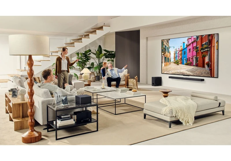 LG’s new wireless QNED 4K TV takes a page from the LG OLED TV playbook