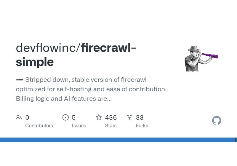 Show HN: Firecrawl-Simple – Stable fork of Firecrawl optimized for self-hosting