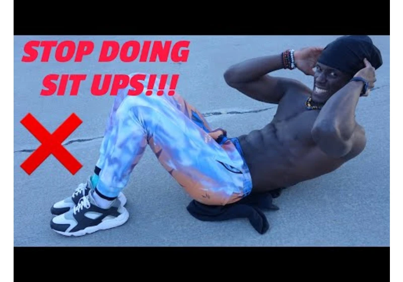 STOP DOING SIT UPS - Sit Ups Are A Waste of Time (Do THIS Instead) | That's Good Money