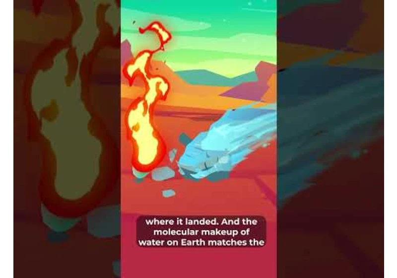 Where Earth's Water Came From #water