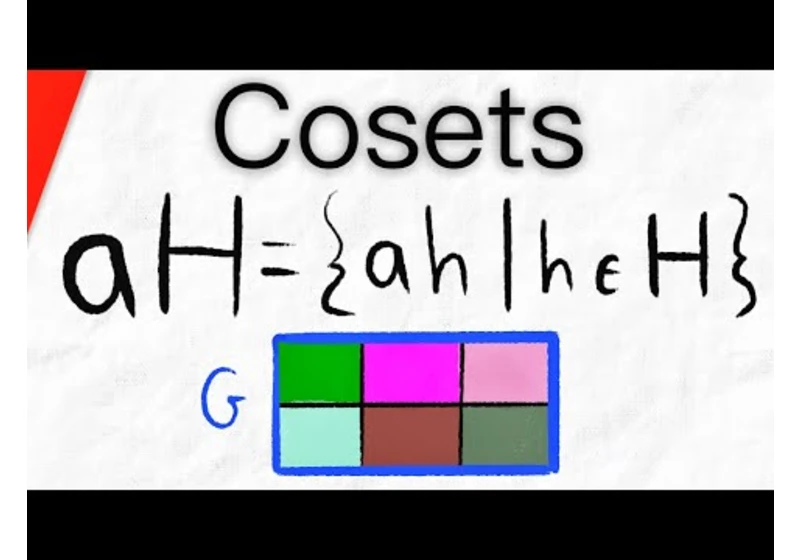 Intro to Cosets in Group Theory | Abstract Algebra