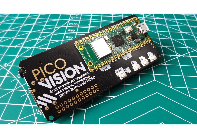 Pimoroni PicoVision Review: Two RP2040 Chips, Retro Video