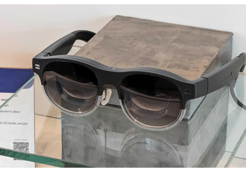 The ASUS AirVision M1 is a wearable display for multi-taskers