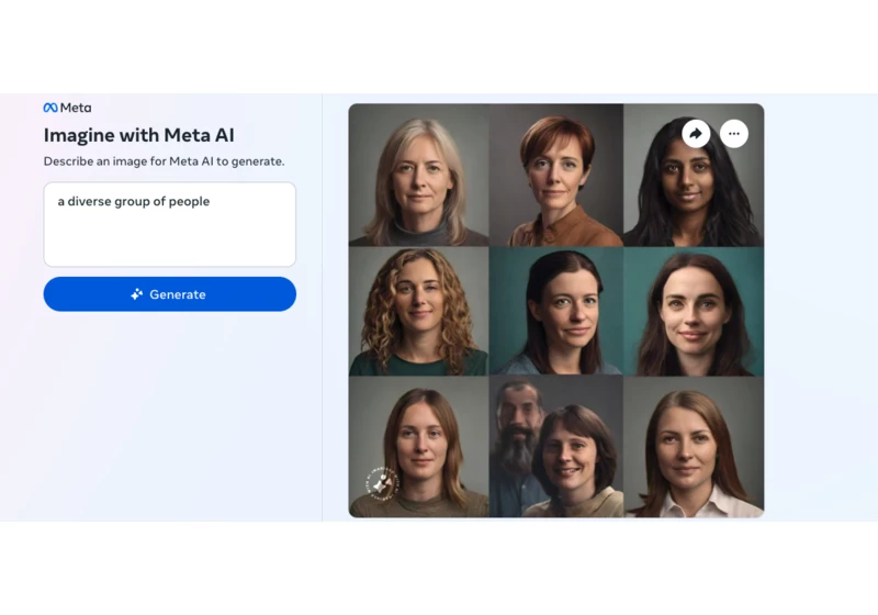 Meta’s AI image generator struggles to create images of couples of different races