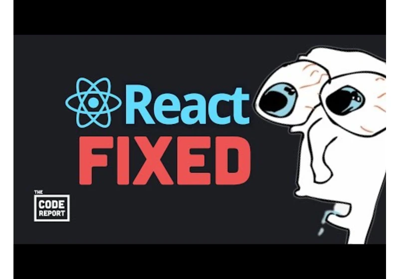 They made React great again?