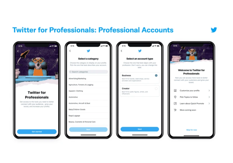 Twitter for Professionals: How to switch to a Professional Account