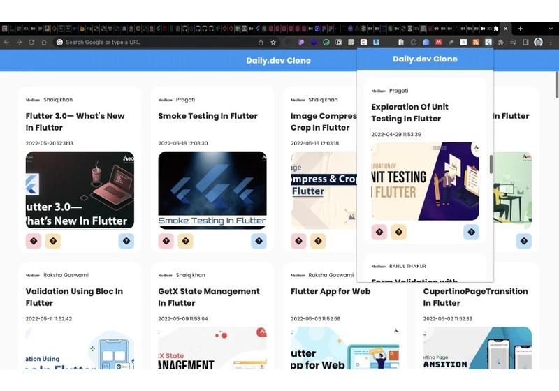 Make your Flutter app the Google Chrome extension