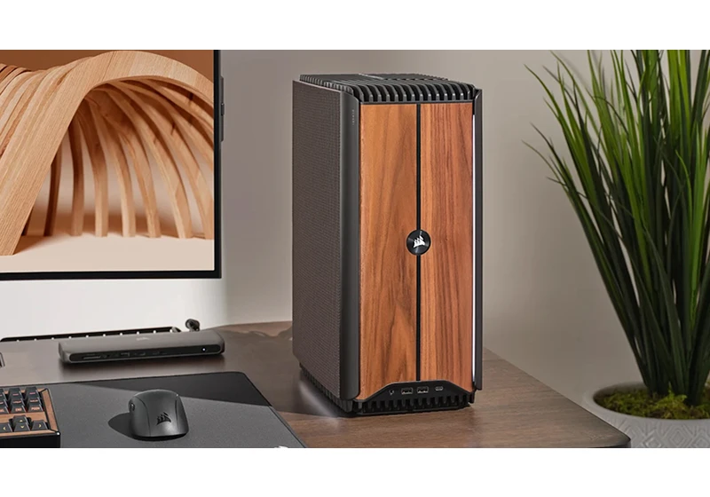 This is probably the most beautiful workstation PC you will see in 2025: I can't take my eyes off the delicate wooden grain of the Corsair One i600