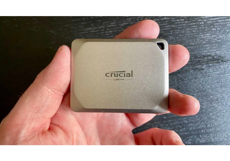 Crucial’s super-fast X9 portable SSD is excellent—and now it’s $60 off
