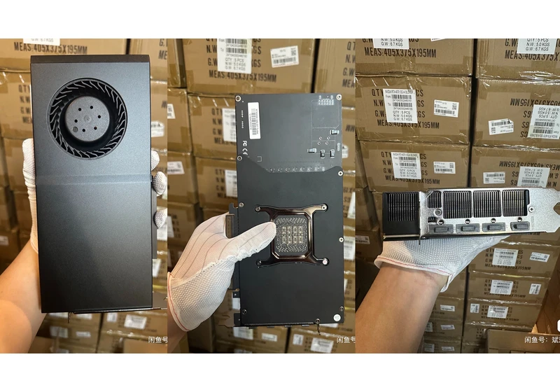 Nvidia's RTX 5090 GPUs with blower-style coolers appear in China — design optimizes Nvidia's fastest gaming GPUs for use in AI workloads