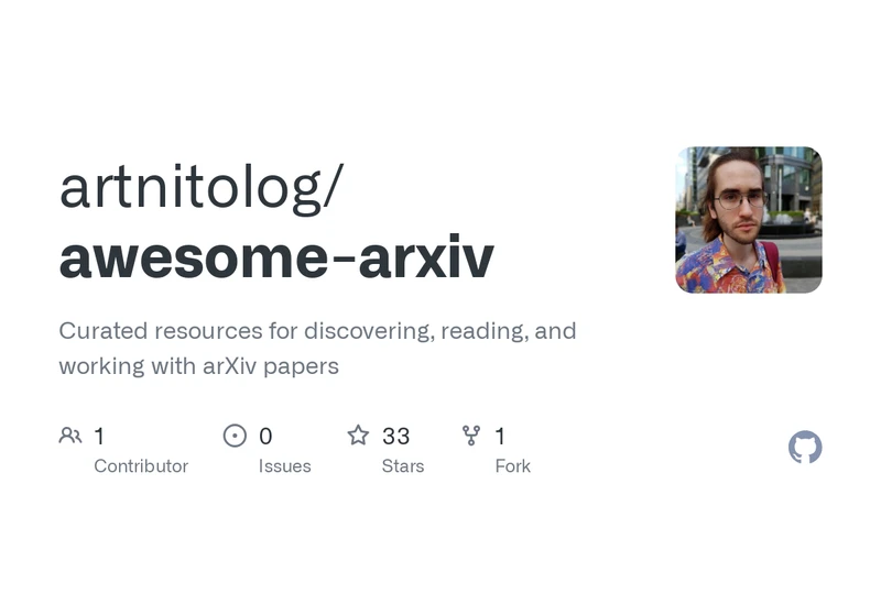 Awesome-ArXiv: curated tools for discovering and working with ArXiv papers