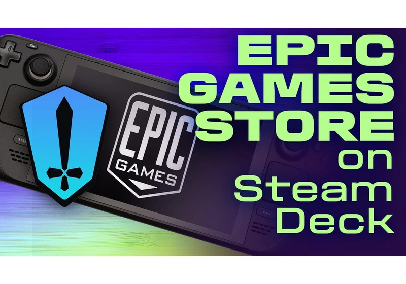 Adding the Epic Games Store to Your Steam Deck video