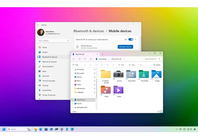  How to browse your Android storage on Windows 11 without any USB cables 