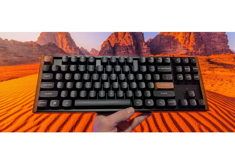  This custom magnetic keyboard shows how "gaming" is becoming less of a category and more of a feature set 