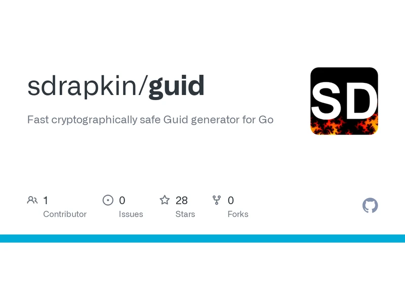 Fast cryptographically safe GUID generator for Go