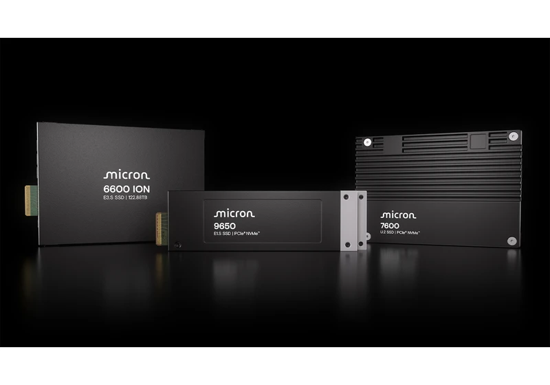  Micron's industry-first PCI 6.0 SSD promises sequential reads up to 28,000 MB/s — 245 TB SSD also coming for those who need capacity more than cutting-edge speed 